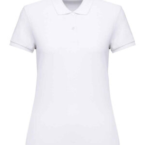 Native Spirit Ladies Piqué Polo Shirt | White