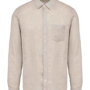 Native Spirit Long Sleeve Linen Shirt | Linen