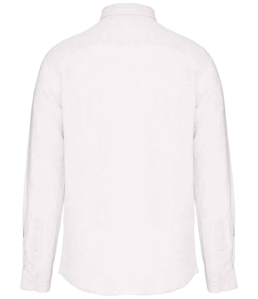 Native Spirit Long Sleeve Linen Shirt | White - Image 2