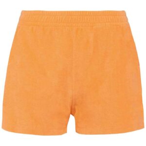 Native Spirit Ladies Terry Towel Shorts | Apricot