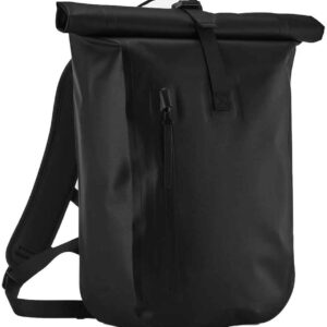 Quadra Waterproof Roll-Top Lite Backpack | Black