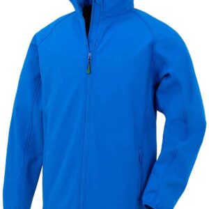 Result Genuine Recycled Kids Two Layer Printable Soft Shell Jacket | Royal Blue