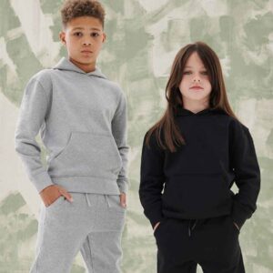 SF Minni Kids Sustainable Fashion Hoodie | Black