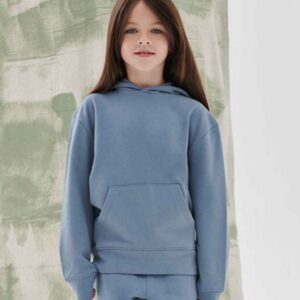 SF Minni Kids Sustainable Fashion Hoodie | Stone Blue