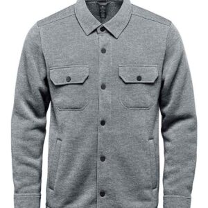 Stormtech Avalante Knitted Fleece Shirt Jacket | Granite Heather