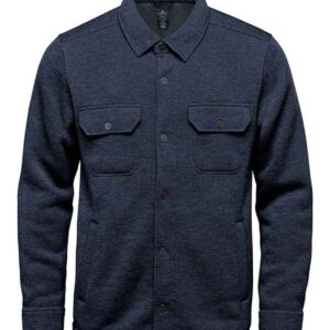 Stormtech Avalante Knitted Fleece Shirt Jacket | Navy Heather