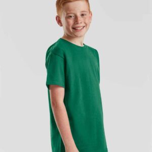 Fruit of the Loom Kids Iconic 195 Premium T-Shirt | College Green