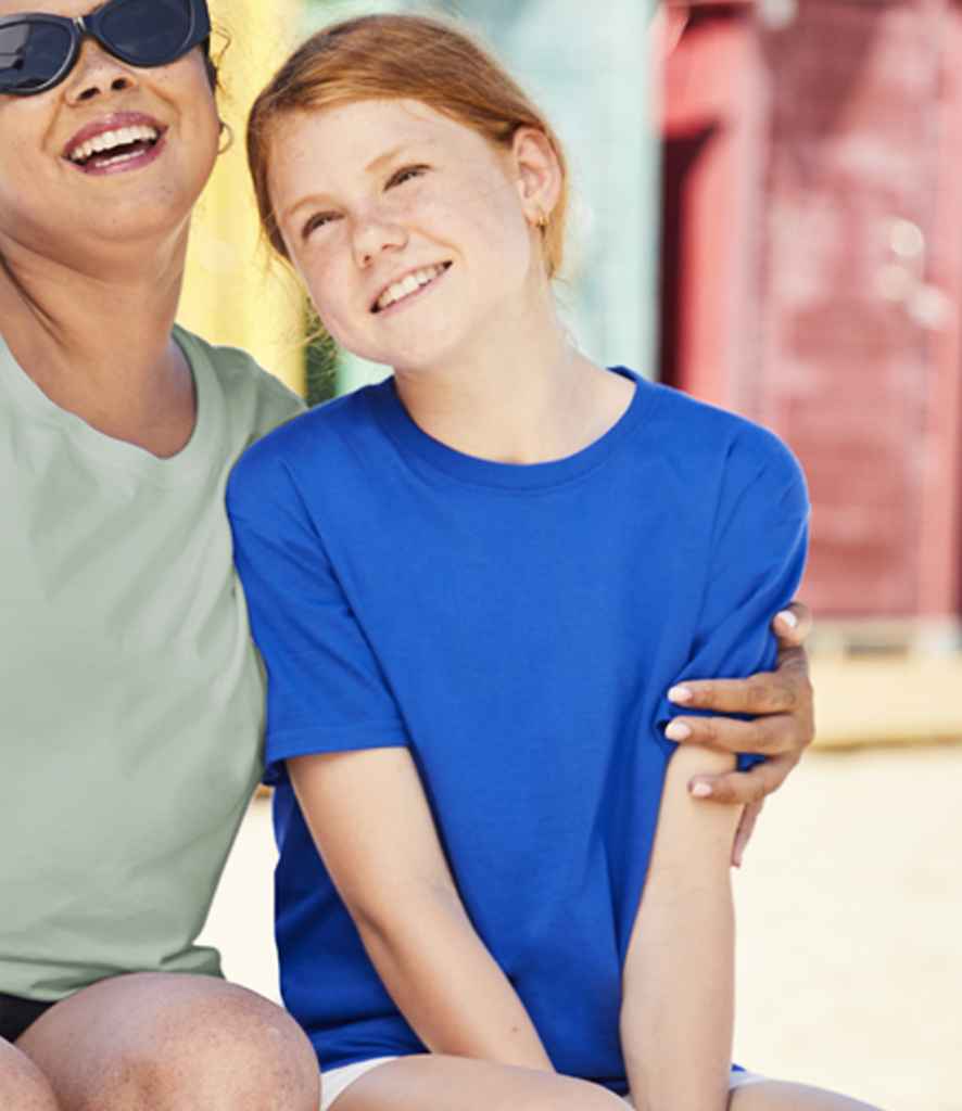 Fruit of the Loom Kids Iconic 195 Premium T-Shirt | Royal Blue