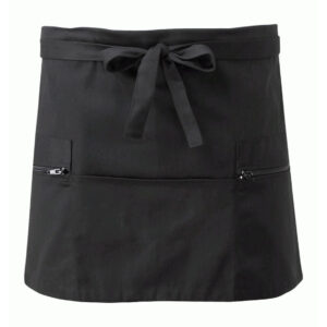 Unisex Short Apron 2 Zips