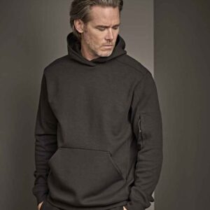 Tee Jays Hood With Zip Pocket