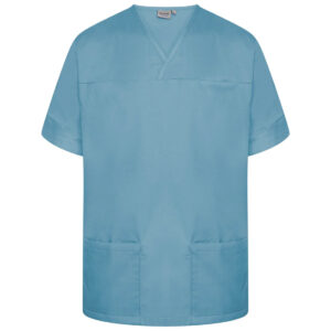 Behrens Teal Unisex Scrub Top