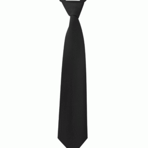 Black Polyester Tie Standard