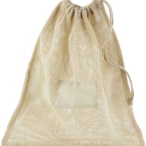 Westford Mill Organic Cotton Mesh Sacks | Natural