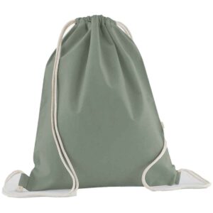 Westford Mill Organic Cotton In Conversion Gymsac | Dusty Green