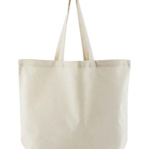 Westford Mill Organic Cotton In Conversion Maxi Bag for Life | Natural