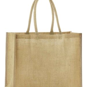 Westford Mill Natural Starched Jute Classic Shopper | Natural