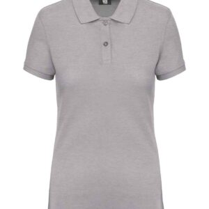 Kariban Ladies Anti-Bacterial Piqué Polo Shirt | Oxford Grey