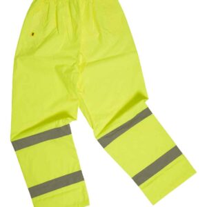 Warrior Hi-Vis Overtrousers | Fluorescent Yellow