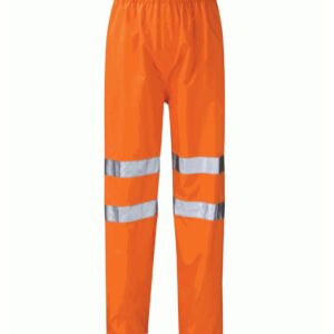 Warrior Hi-Vis Over Trousers  Waterproof
