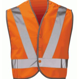 Waterloo Pull Apart Short Hi-Vis Safety Waistcoat