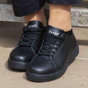 AFD Casual Retro Safety Trainers | Black