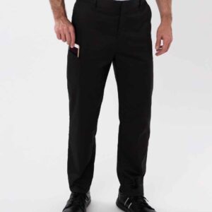 AFD Slim Fit Stretch Trousers | Black