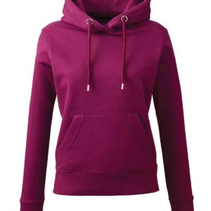Anthem Ladies Organic Hoodie | Burgundy
