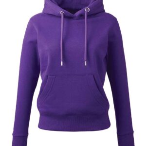 Anthem Ladies Organic Hoodie | Purple