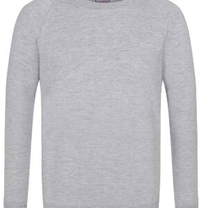 AWDis Academy Kids Raglan Sweatshirt | Grey