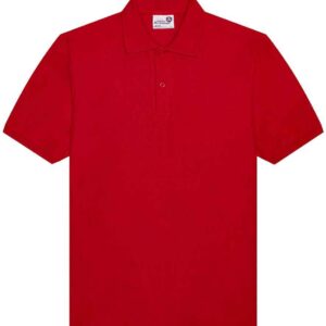 AWDis Academy Senior Piqué Polo Shirt | Red