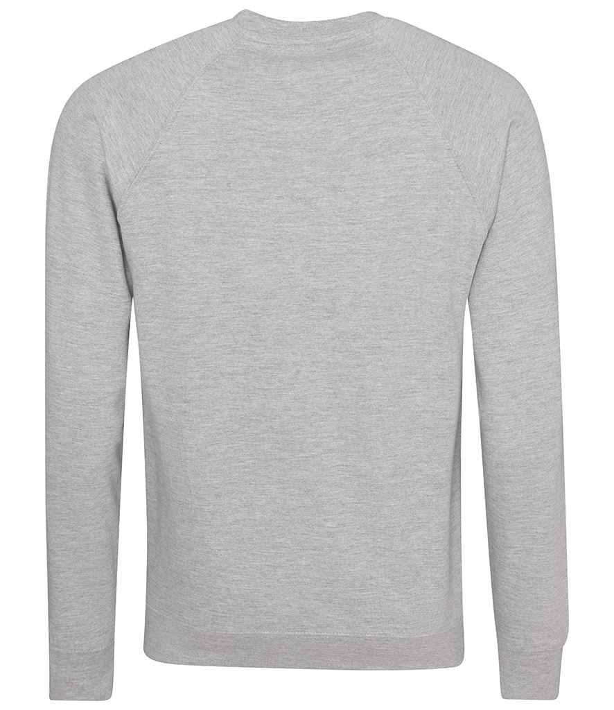 AWDis Academy Senior Raglan Sweatshirt | Grey - Image 2