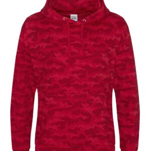 AWDis Camo Hoodie | Red Camo