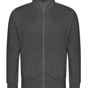AWDis Campus Full Zip Sweatshirt | Charcoal