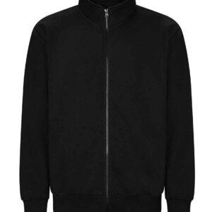 AWDis Campus Full Zip Sweatshirt | Deep Black