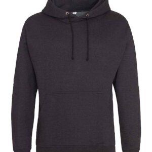 AWDis College Hoodie | Black Smoke