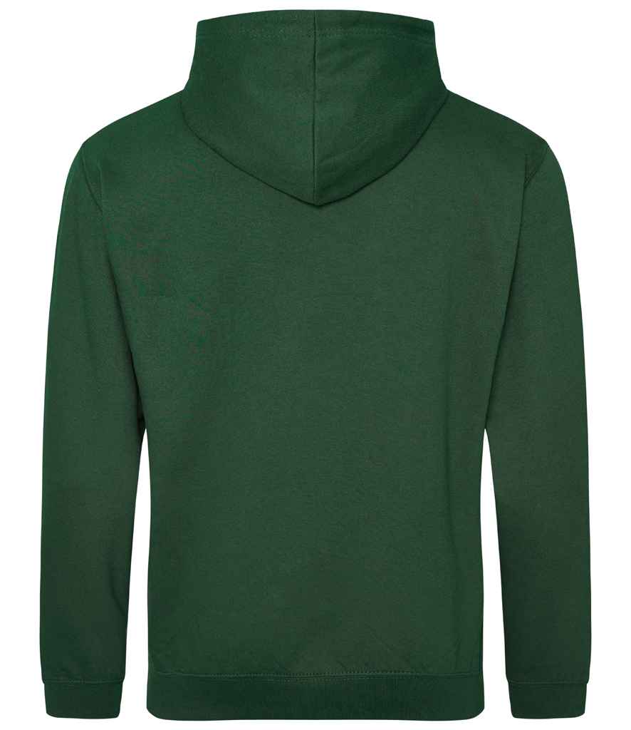 AWDis College Hoodie | Bottle Green - Image 2