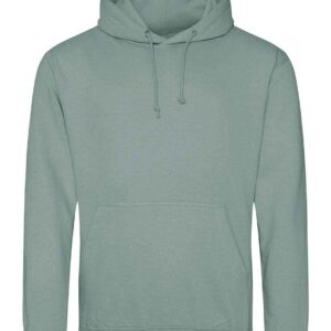 AWDis College Hoodie | Dusty Green