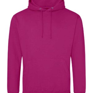 AWDis College Hoodie | Festival Fuchsia