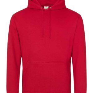 AWDis College Hoodie | Fire Red