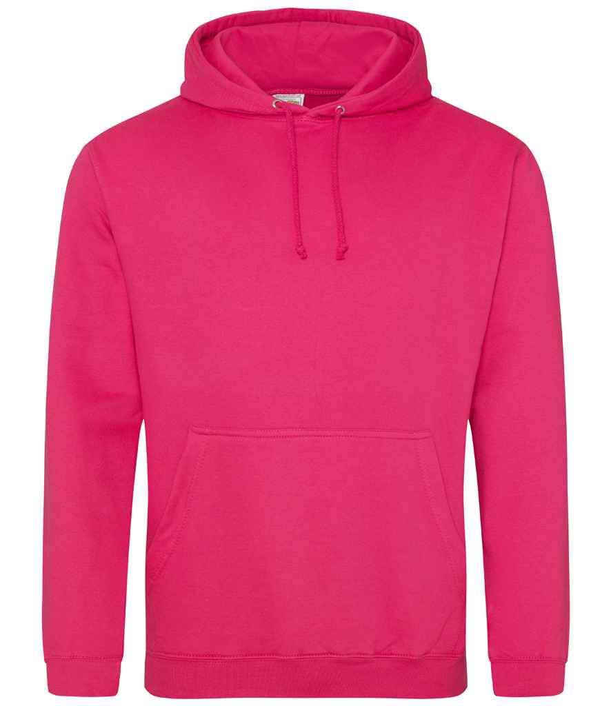 AWDis College Hoodie | Hot Pink