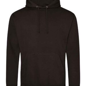 AWDis College Hoodie | Jet Black