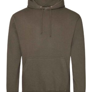 AWDis College Hoodie | Olive Green