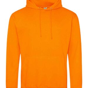 AWDis College Hoodie | Orange Crush