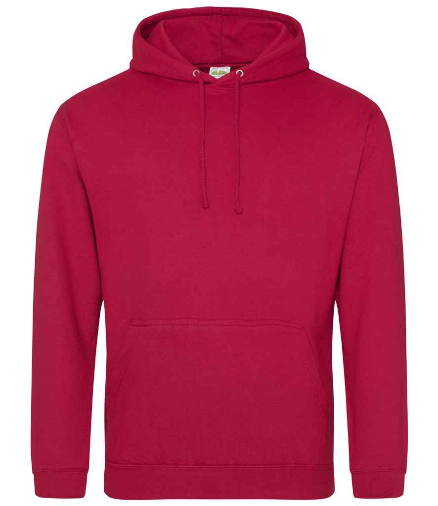 AWDis College Hoodie | Red Hot Chilli