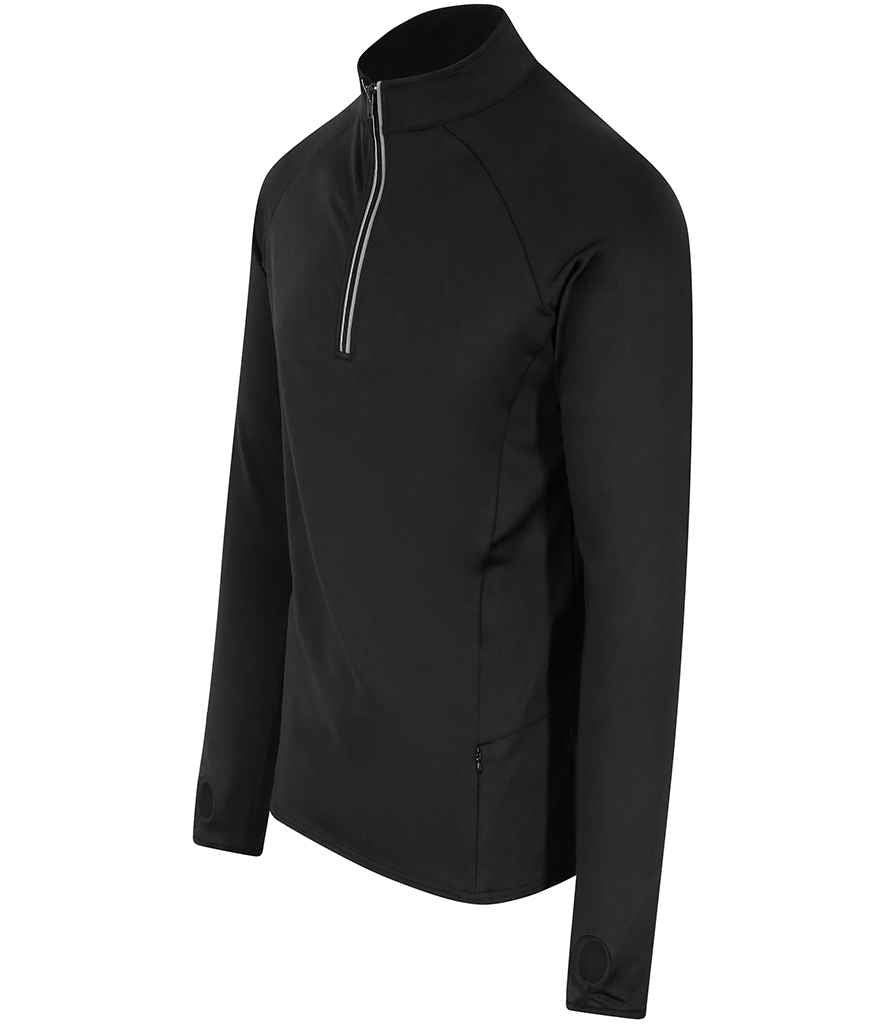 AWDis Cool-Flex™ Half Zip Top | Jet Black - Image 3