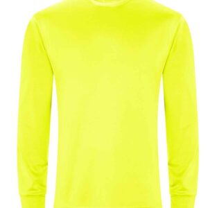 AWDis Cool Long Sleeve Active T-Shirt | Electric Yellow