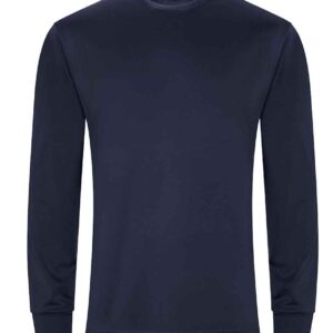 AWDis Cool Long Sleeve Active T-Shirt | French Navy