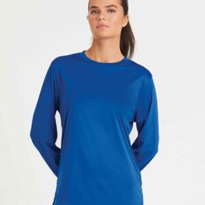AWDis Cool Long Sleeve Active T-Shirt | Royal Blue