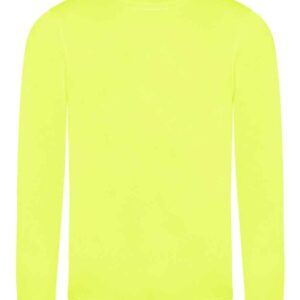 AWDis Cool Long Sleeve Wicking T-Shirt | Electric Yellow