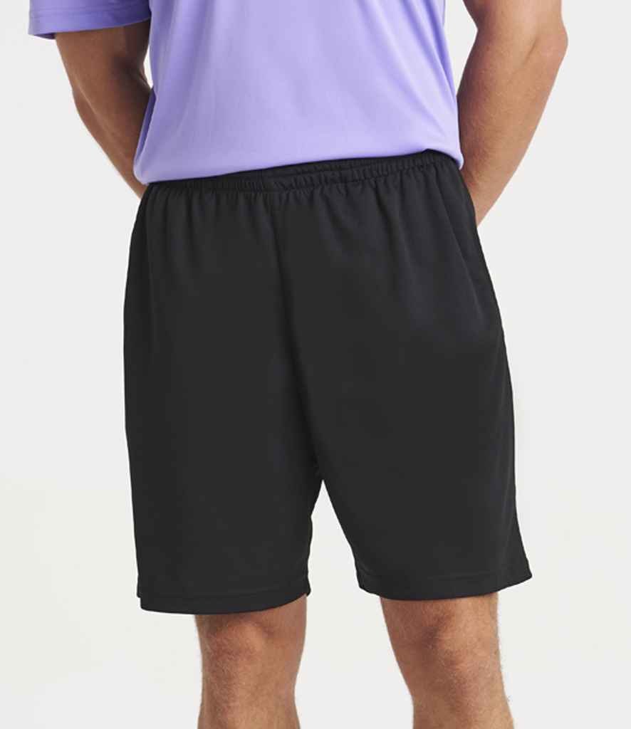 AWDis Cool Mesh Lined Shorts | Jet Black - Image 2